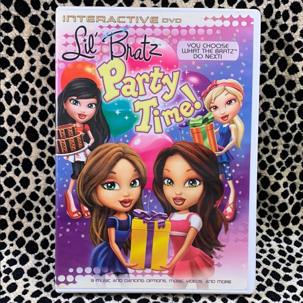 Lil' Bratz Party Time Interactive DVD